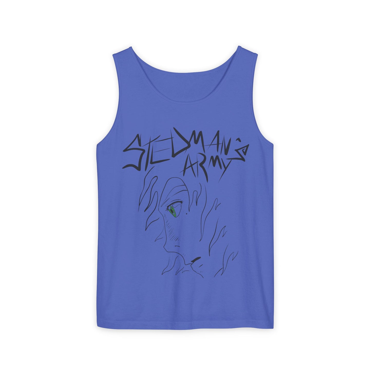 Stedman's Army - Unisex Garment-Dyed Tank Top