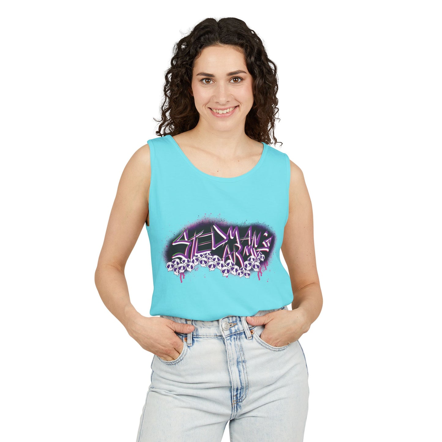 Stedman's Army - Unisex Garment-Dyed Tank Top