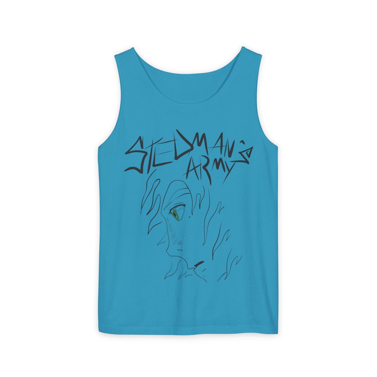 Stedman's Army - Unisex Garment-Dyed Tank Top