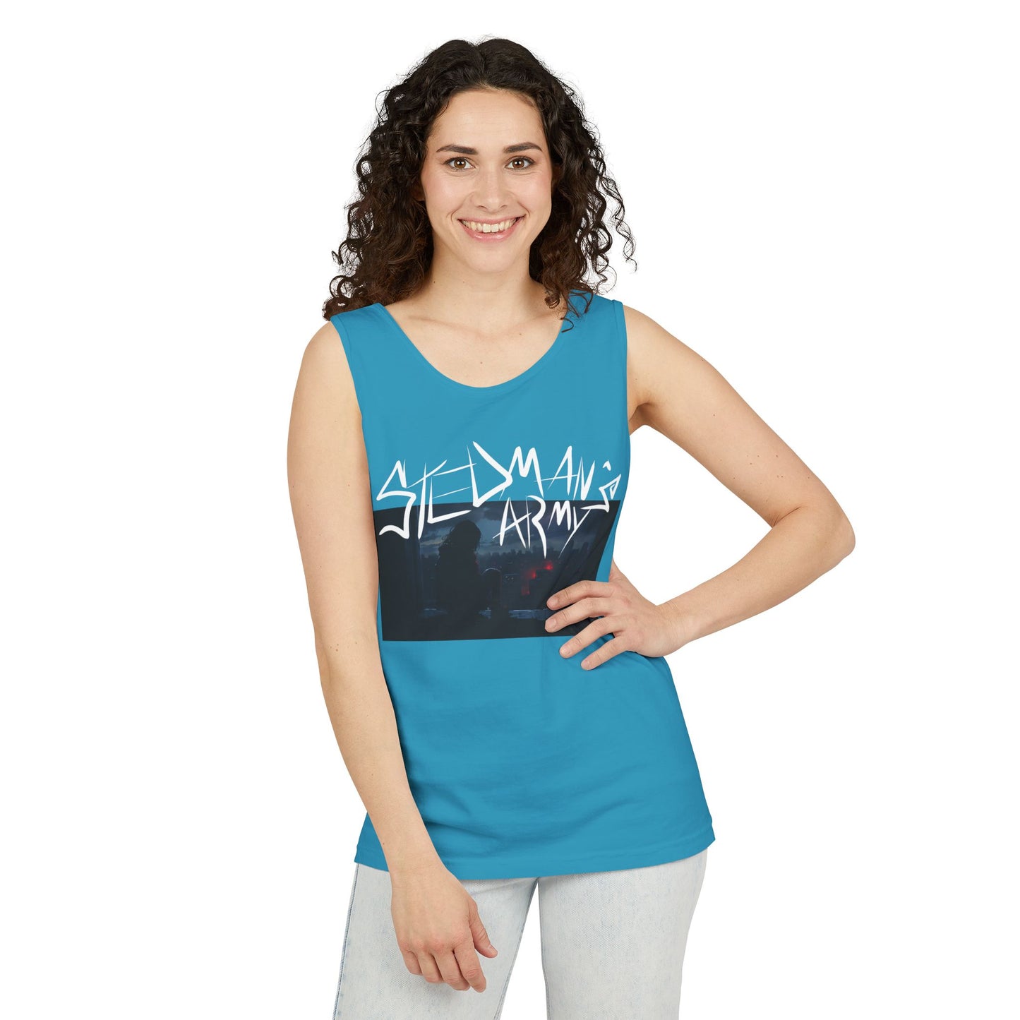 Stedman's Army - Unisex Garment-Dyed Tank Top