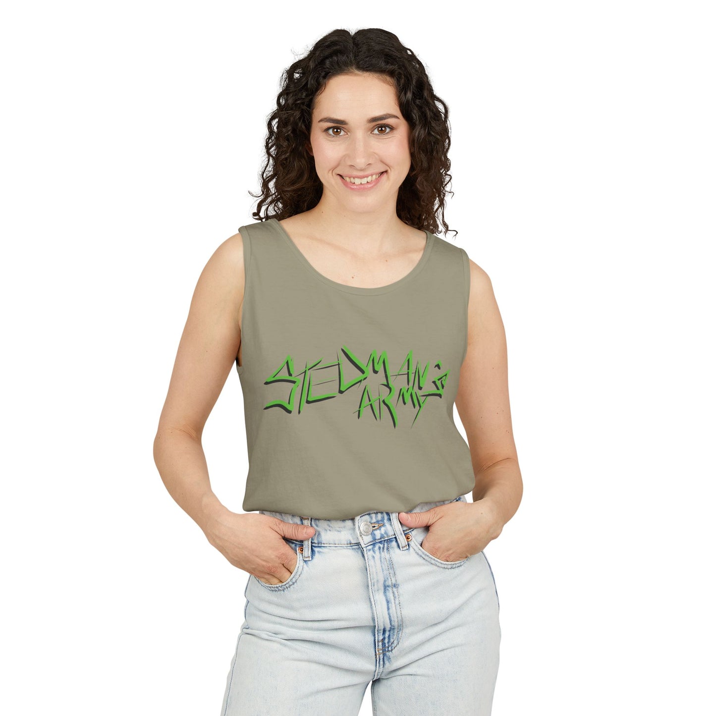 Stedman's Army - Unisex Garment-Dyed Tank Top