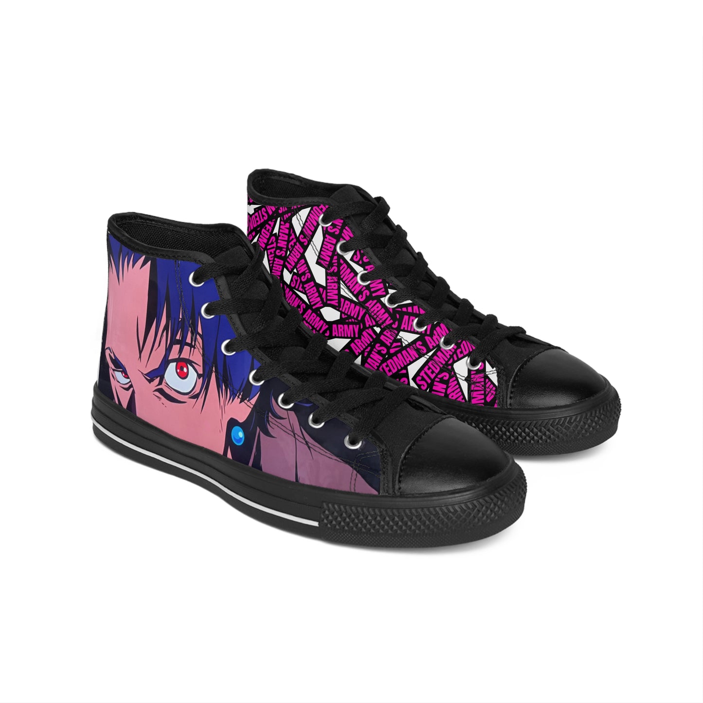 Stedman's Army "Mugen" High-Top Sneakers