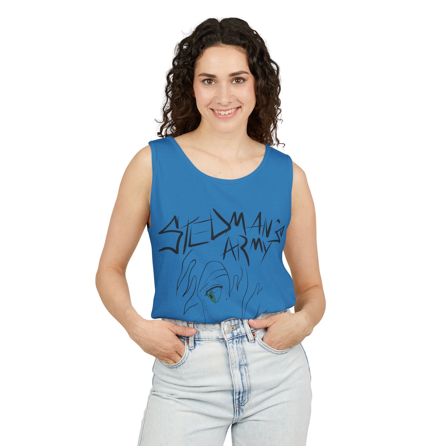 Stedman's Army - Unisex Garment-Dyed Tank Top
