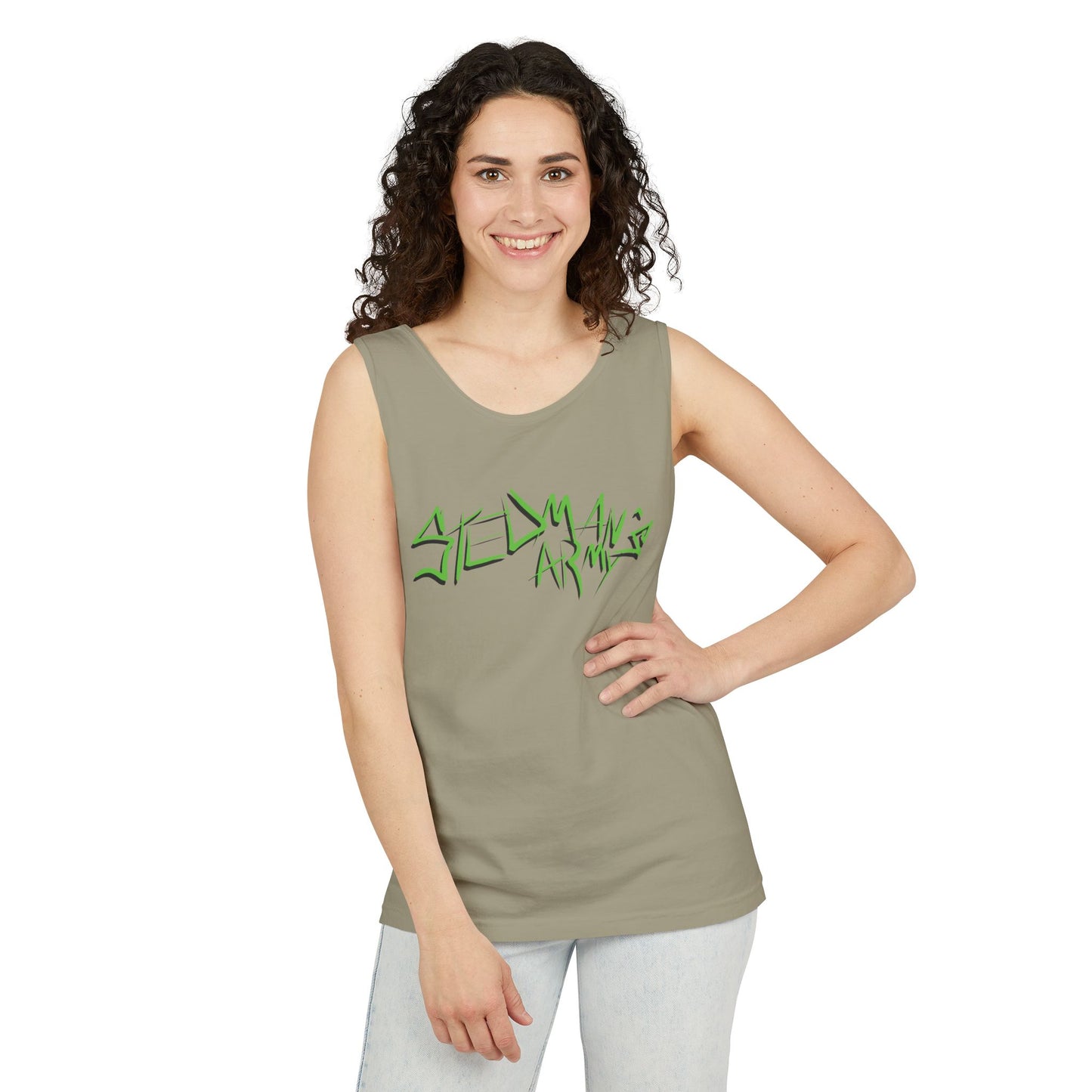 Stedman's Army - Unisex Garment-Dyed Tank Top