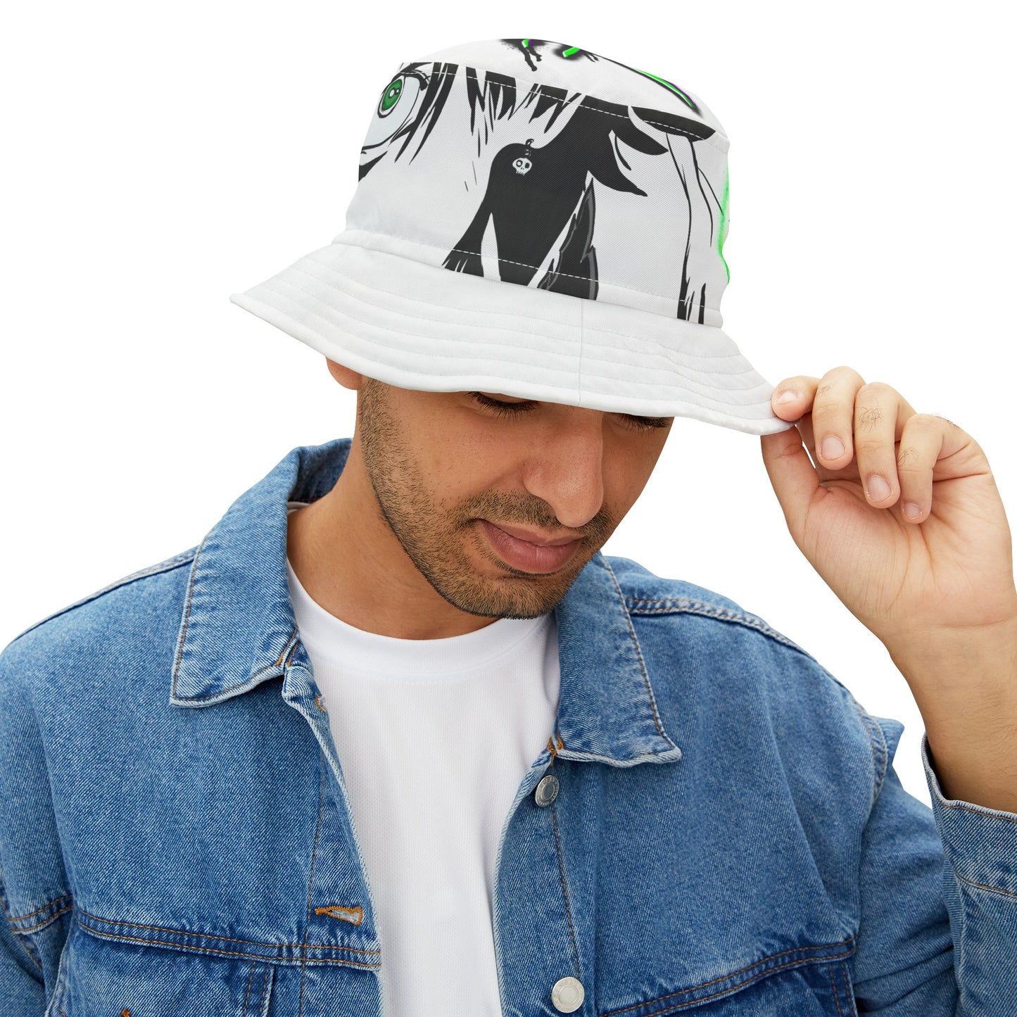 Stedman's Army AOP Bucket Hat - Trendy Sun Protection for Outdoor Adventures, Fashion Statement, Gift for Hat Lovers, Summer Accessory, Casual Wear
