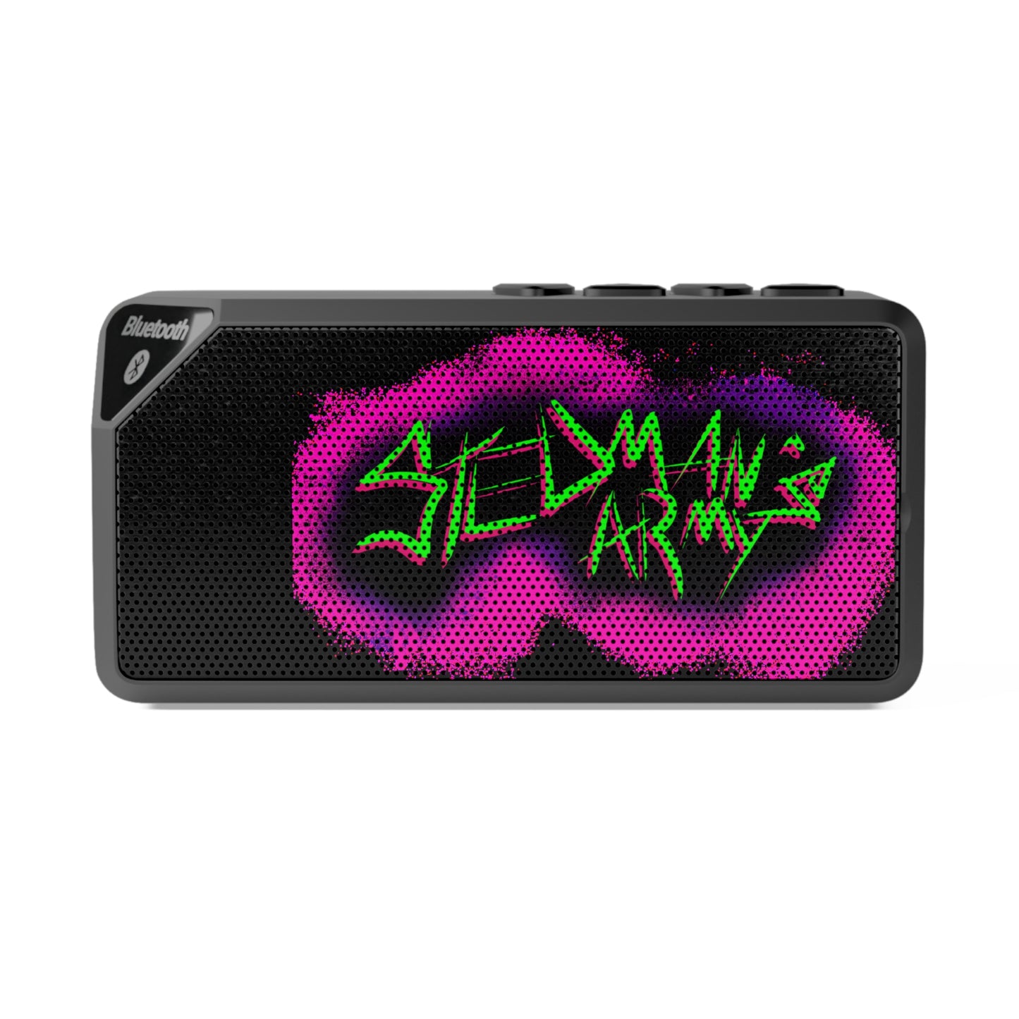Stedman's Army Bluetooth Speaker - Portable Wireless Sound, Party Essential, Home Decor, Gift for Music Lovers, Sleek Design