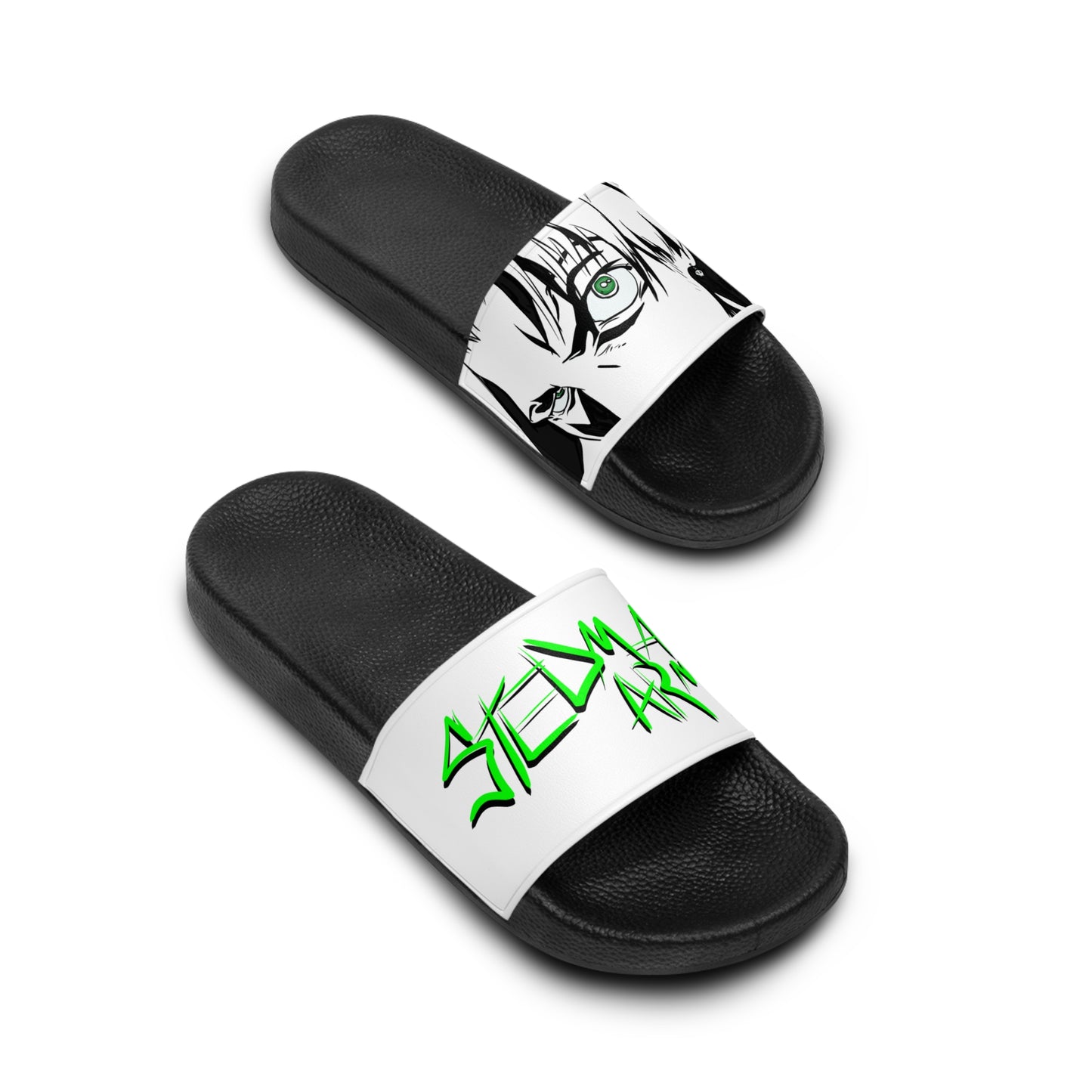 Stedman's Army Men's Slide Sandals - Unique Graphic Design for Casual Wear, Summer Footwear, Trendy Beach Slides, Comfortable Slip-Ons, Gift for Him