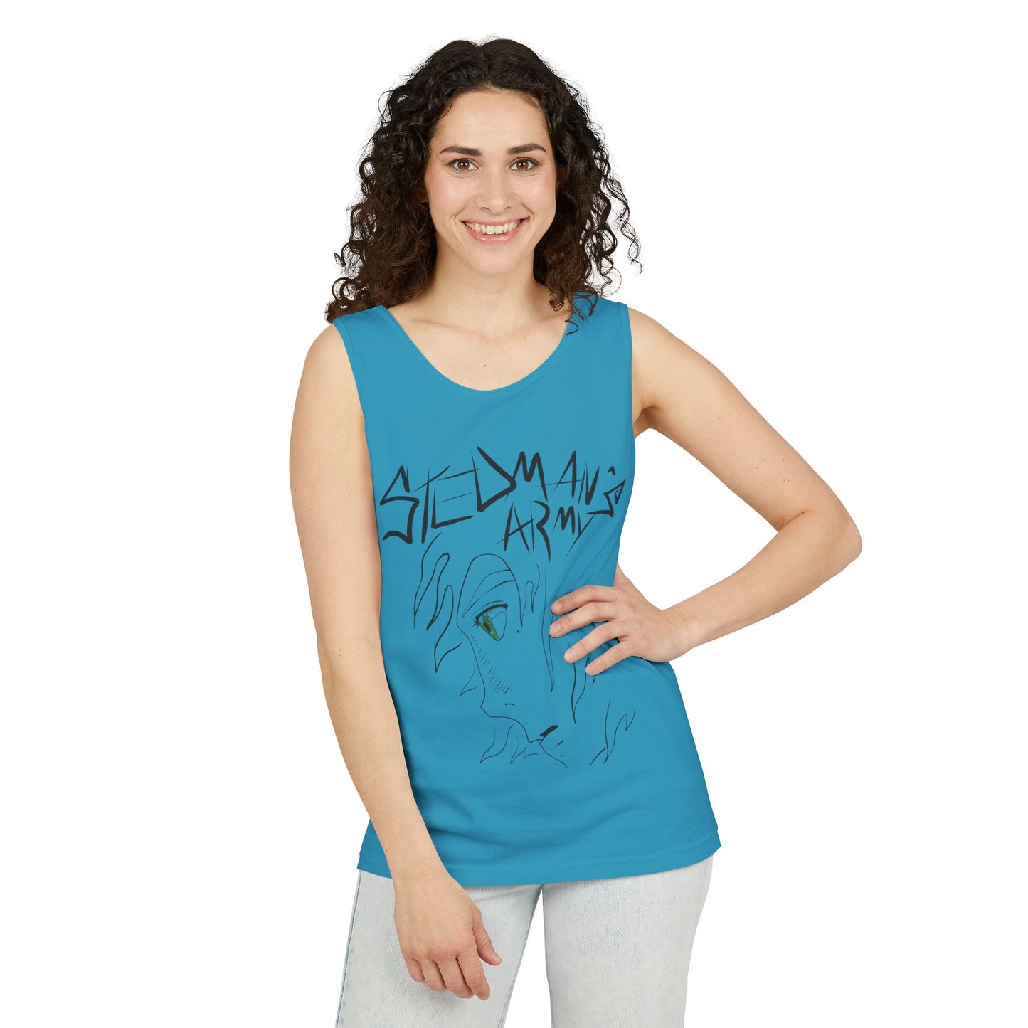 Stedman's Army - Unisex Garment-Dyed Tank Top