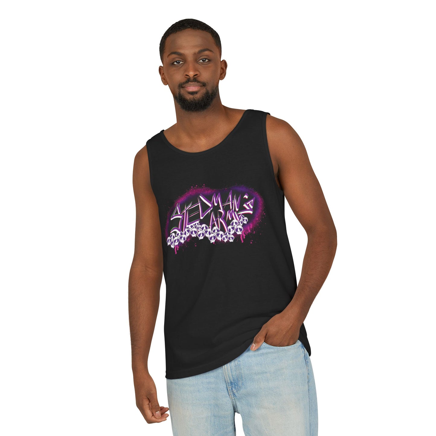 Stedman's Army - Unisex Garment-Dyed Tank Top