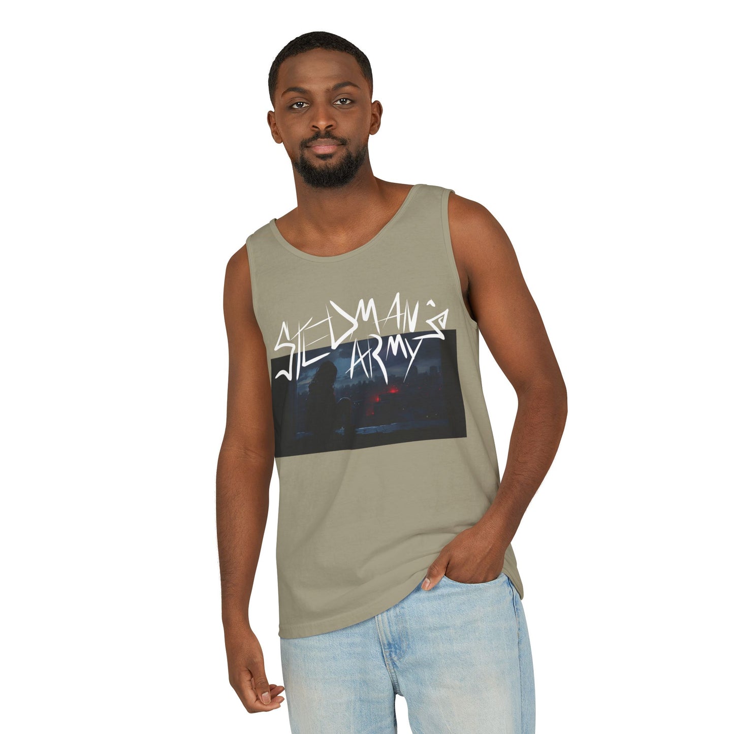 Stedman's Army - Unisex Garment-Dyed Tank Top