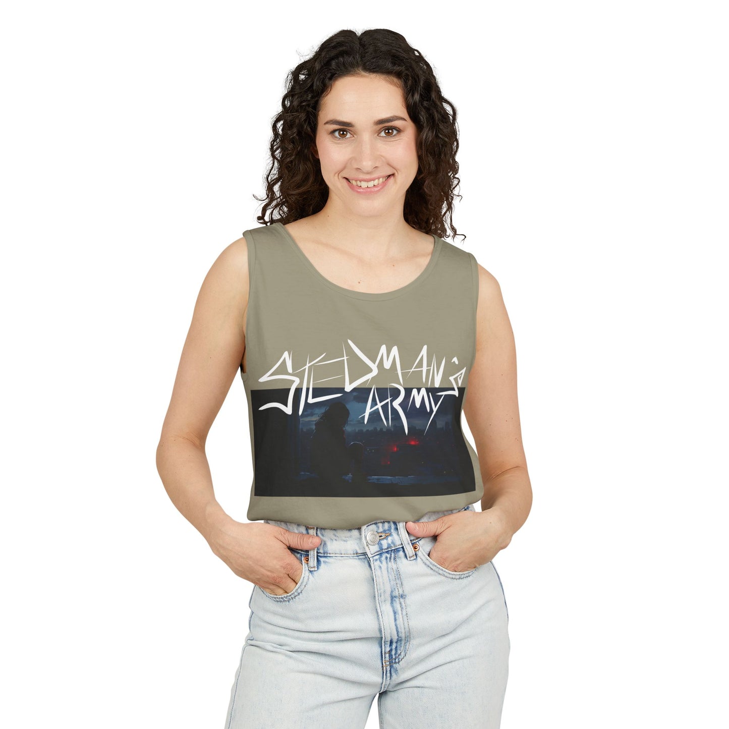 Stedman's Army - Unisex Garment-Dyed Tank Top