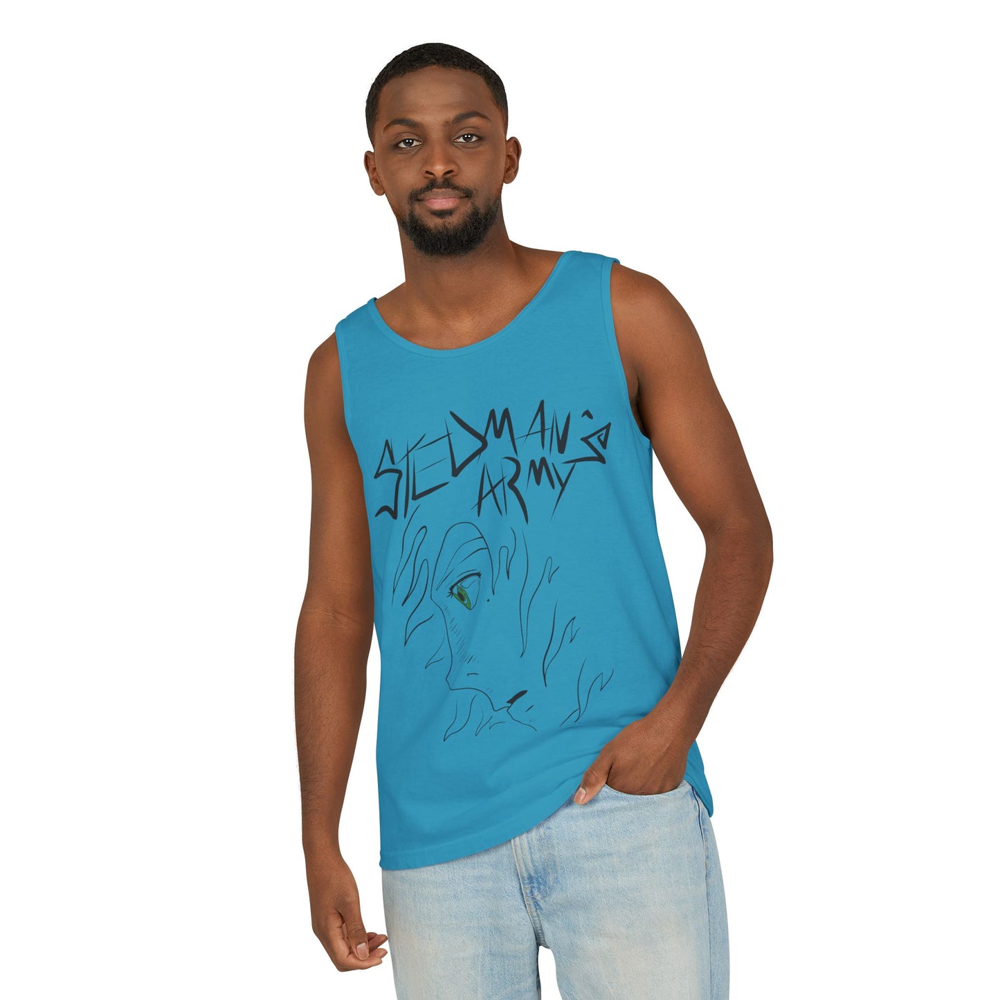 Stedman's Army - Unisex Garment-Dyed Tank Top