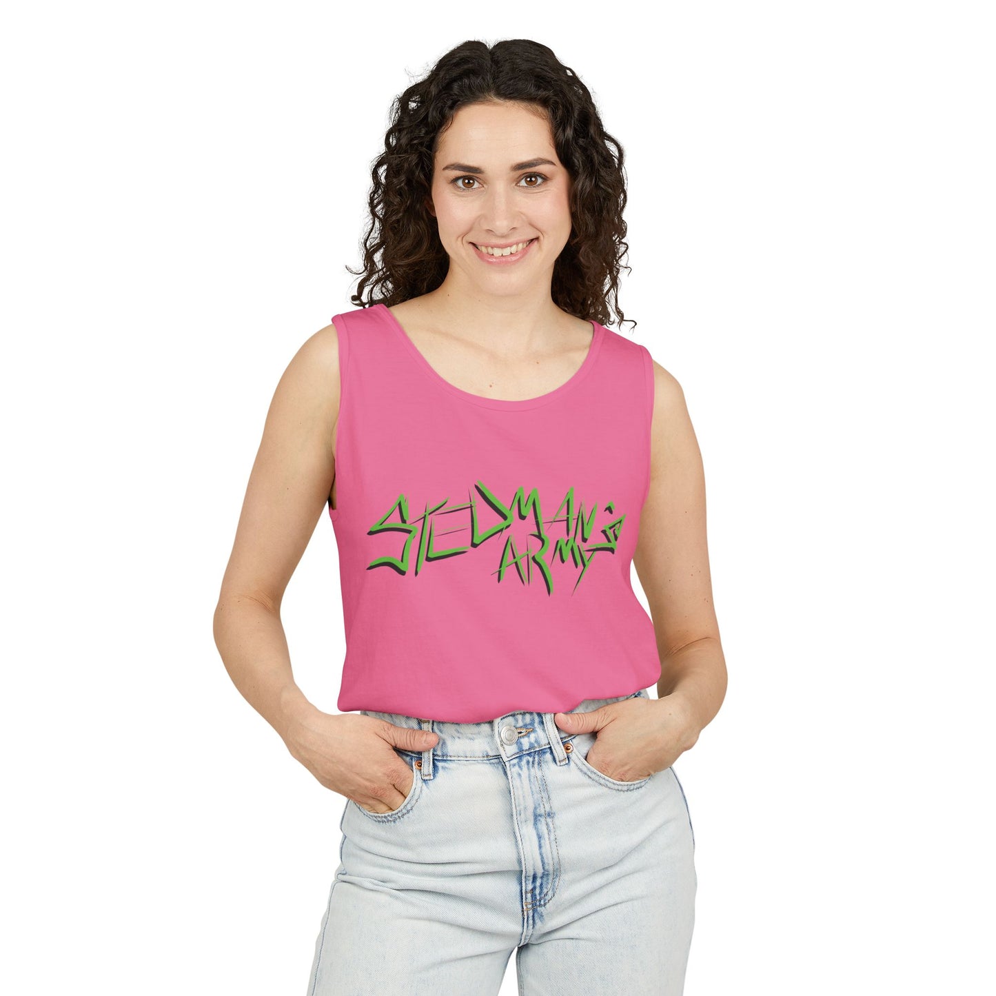 Stedman's Army - Unisex Garment-Dyed Tank Top