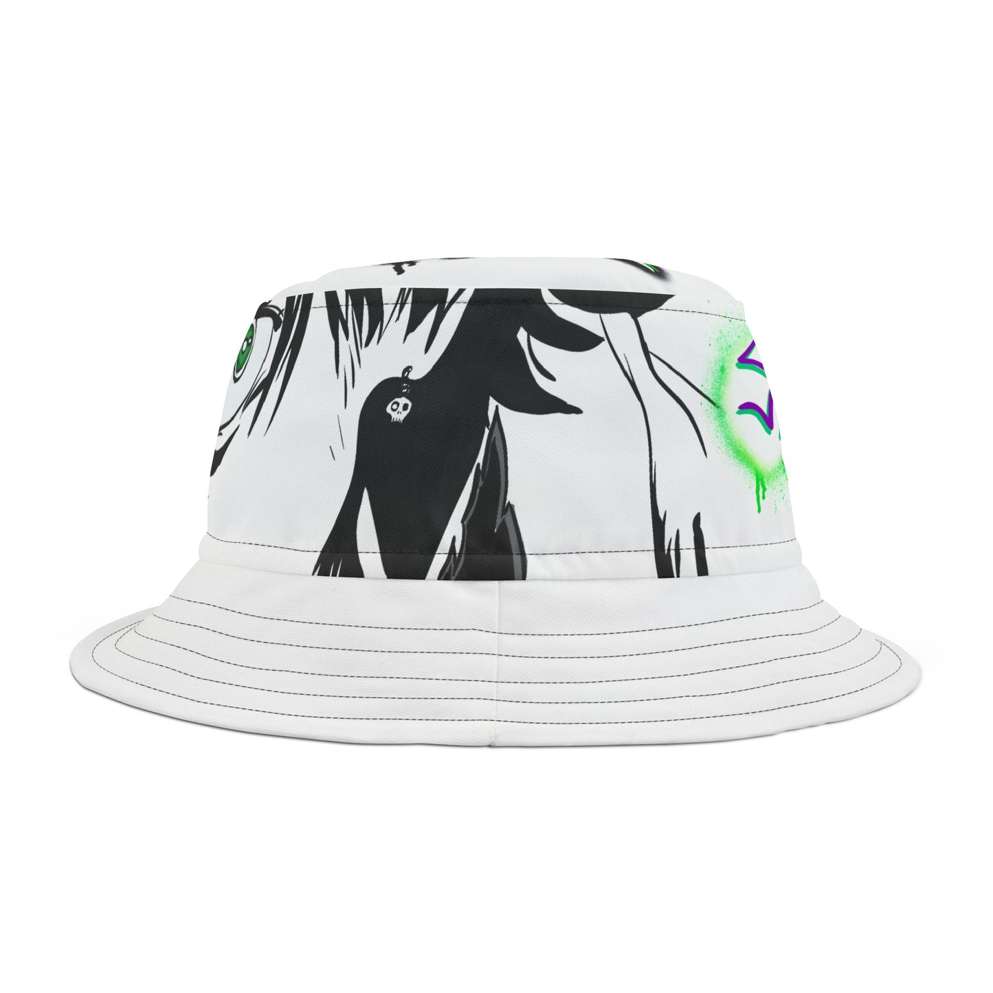 Stedman's Army AOP Bucket Hat - Trendy Sun Protection for Outdoor Adventures, Fashion Statement, Gift for Hat Lovers, Summer Accessory, Casual Wear