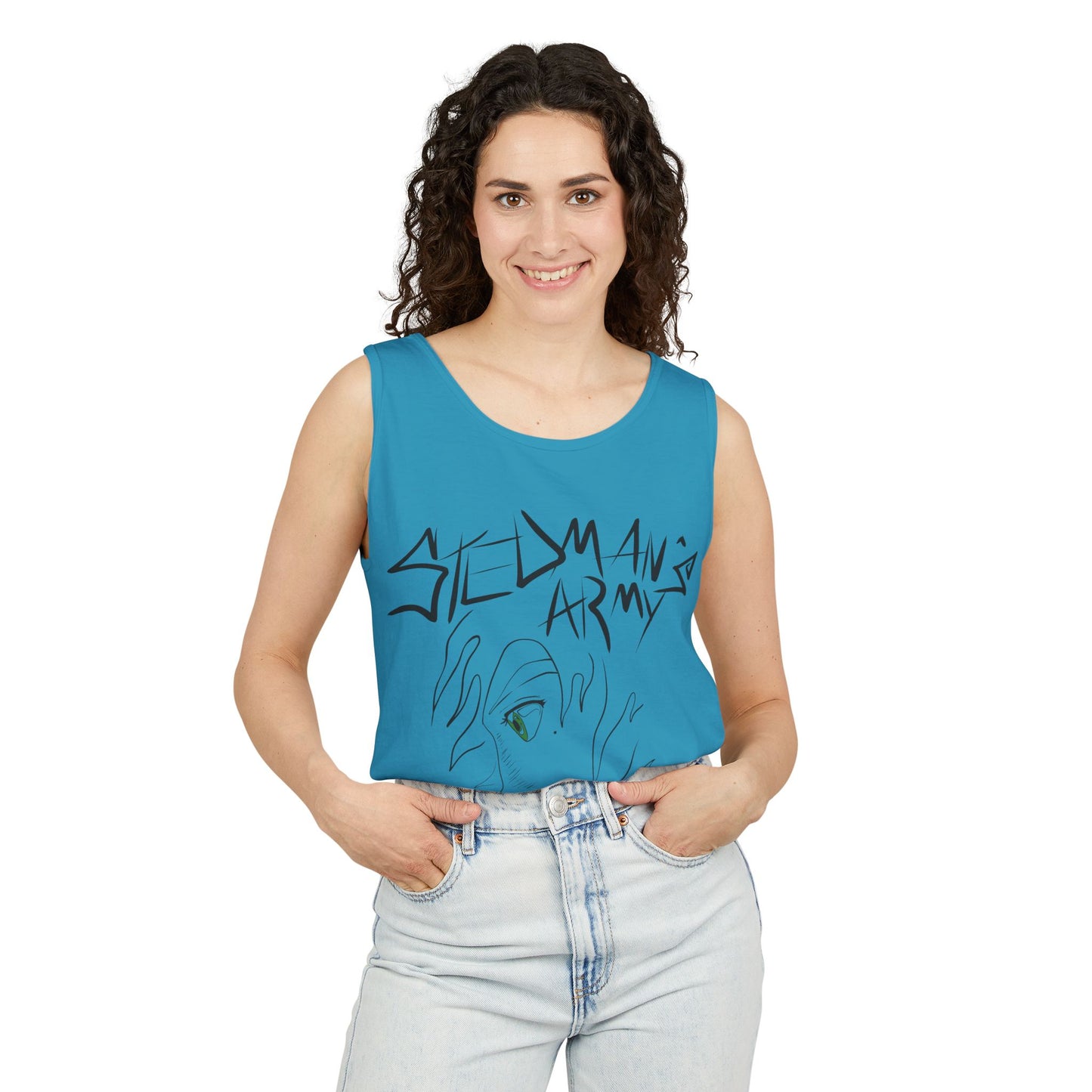 Stedman's Army - Unisex Garment-Dyed Tank Top