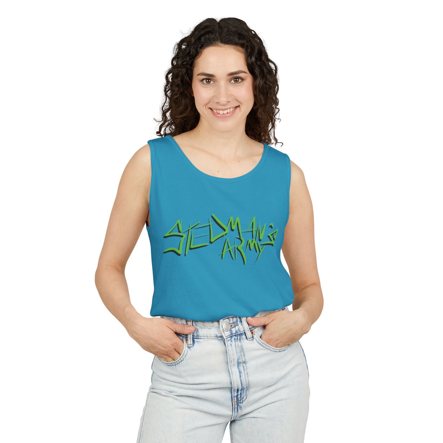 Stedman's Army - Unisex Garment-Dyed Tank Top