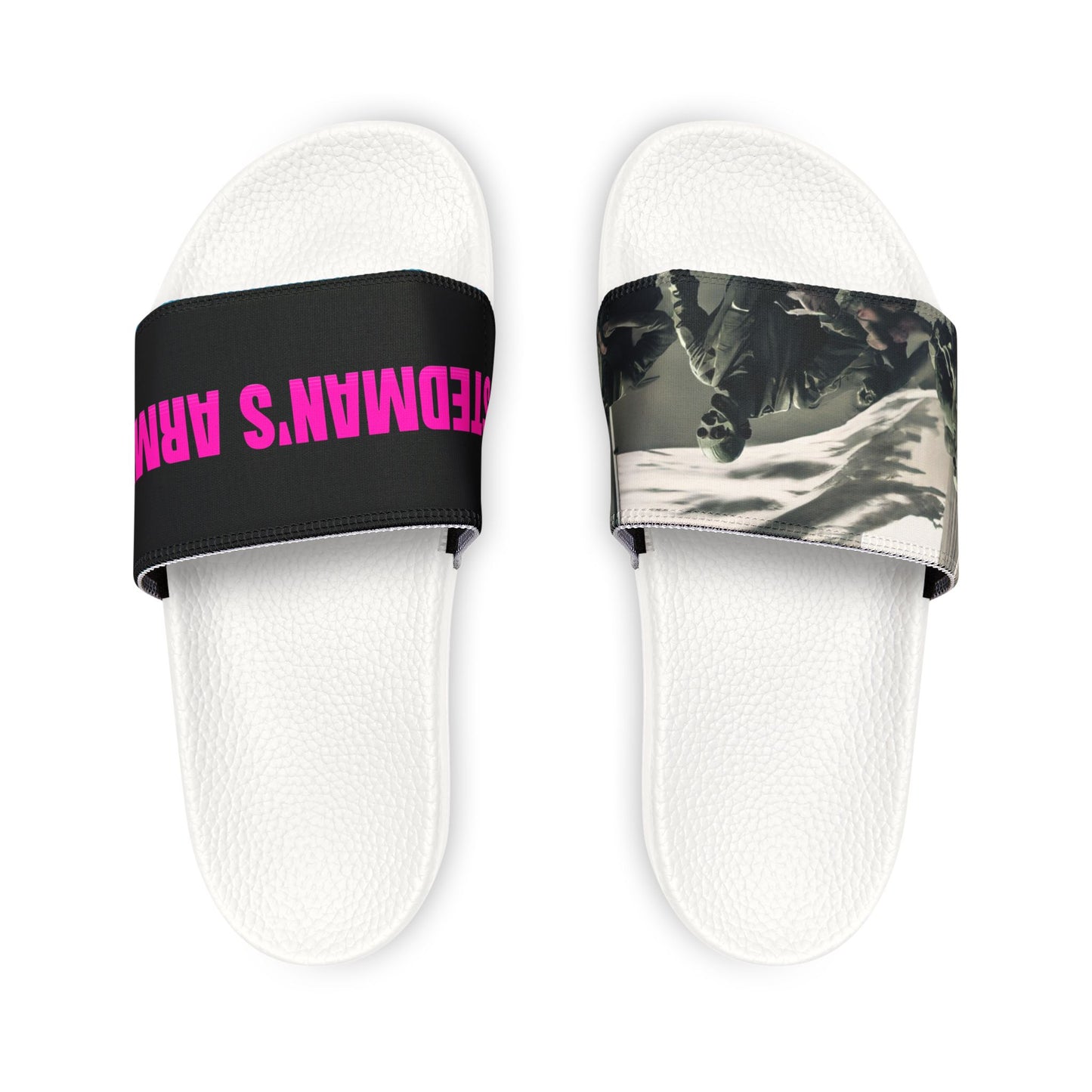 Stedman's Army "Zombie" Men's Sandals with Removable Strap, Casual Beach Footwear, Perfect for Summer, Pool Parties, Travel, Gifts