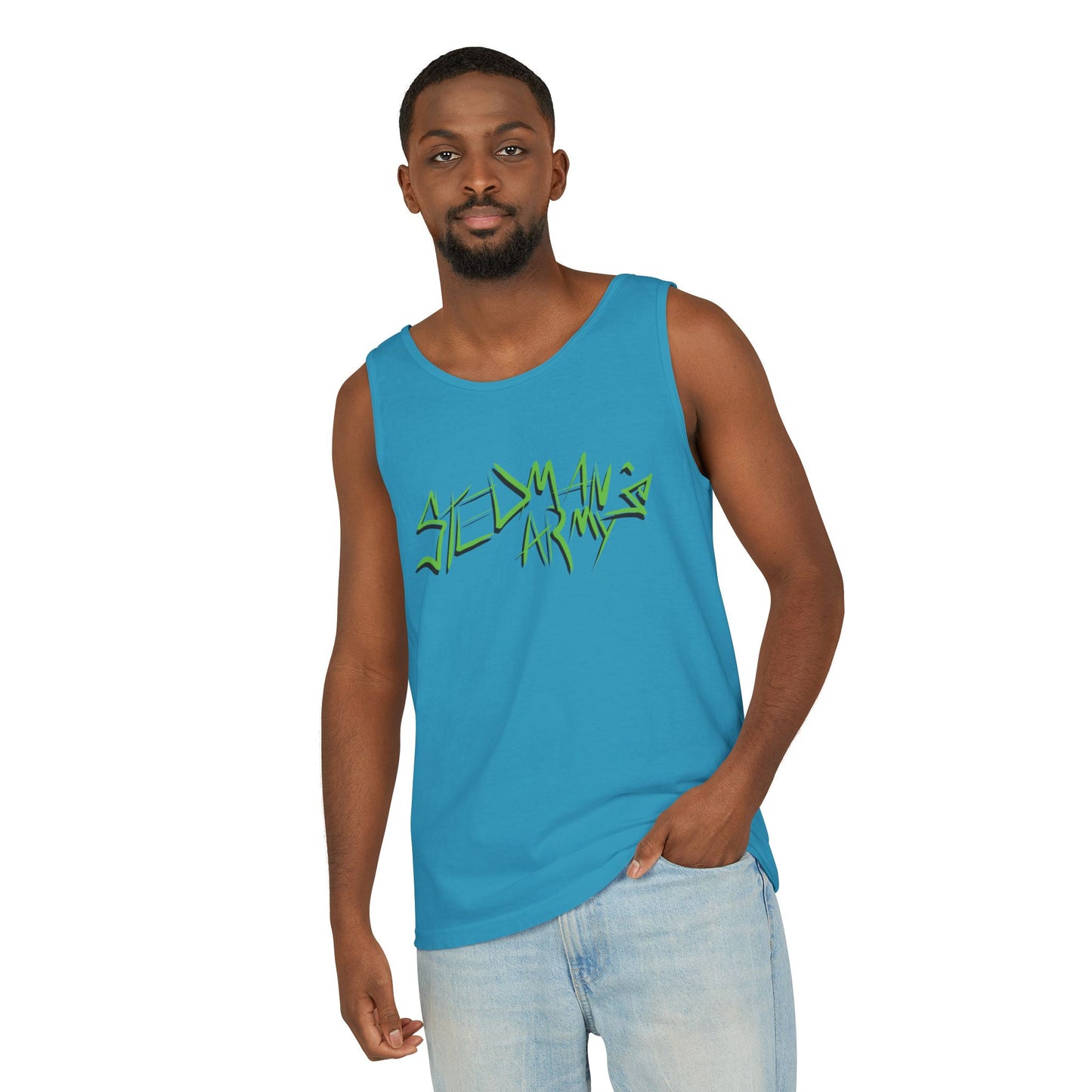 Stedman's Army - Unisex Garment-Dyed Tank Top