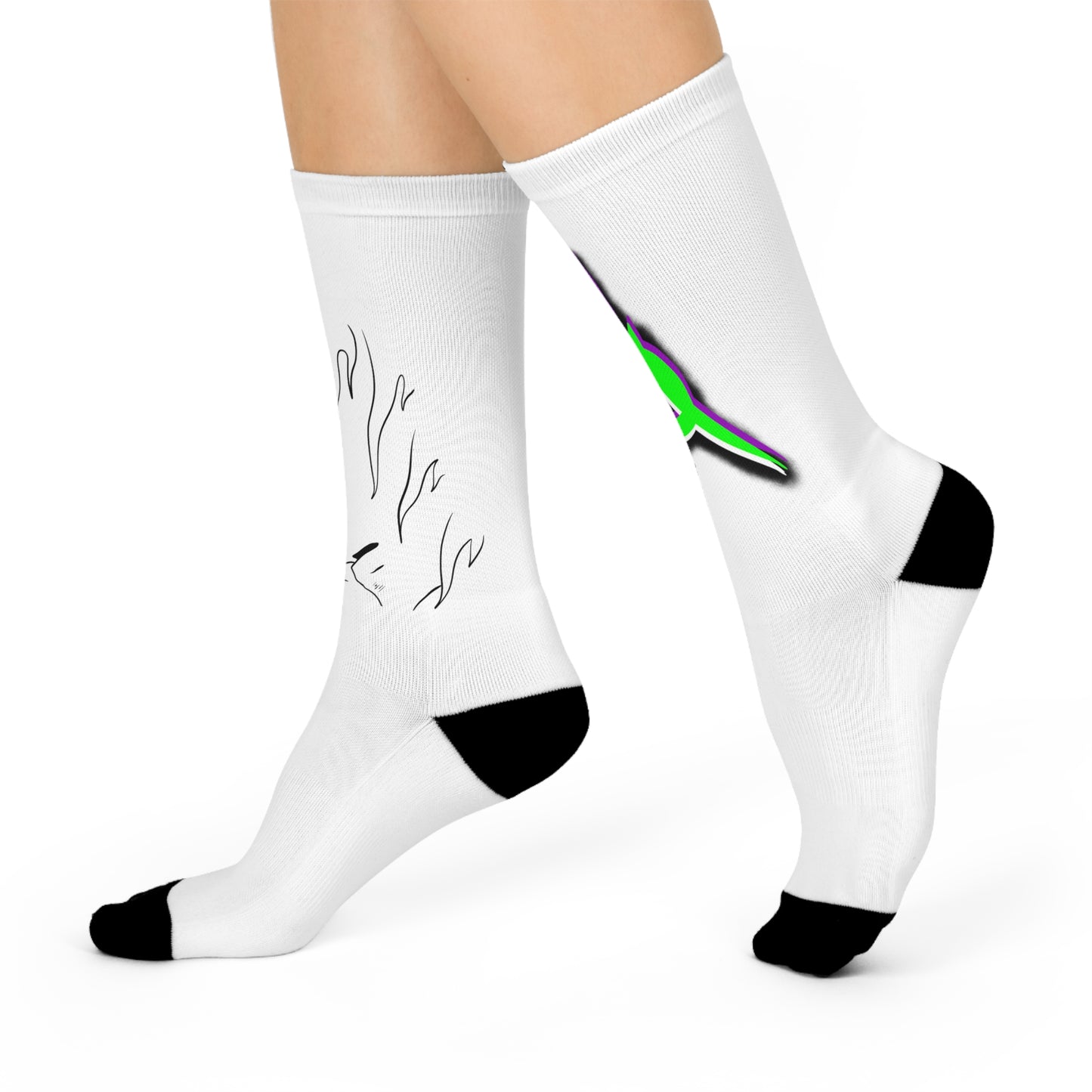 Stedman's Army - Cushioned Crew Socks - Perfect for Creative Souls