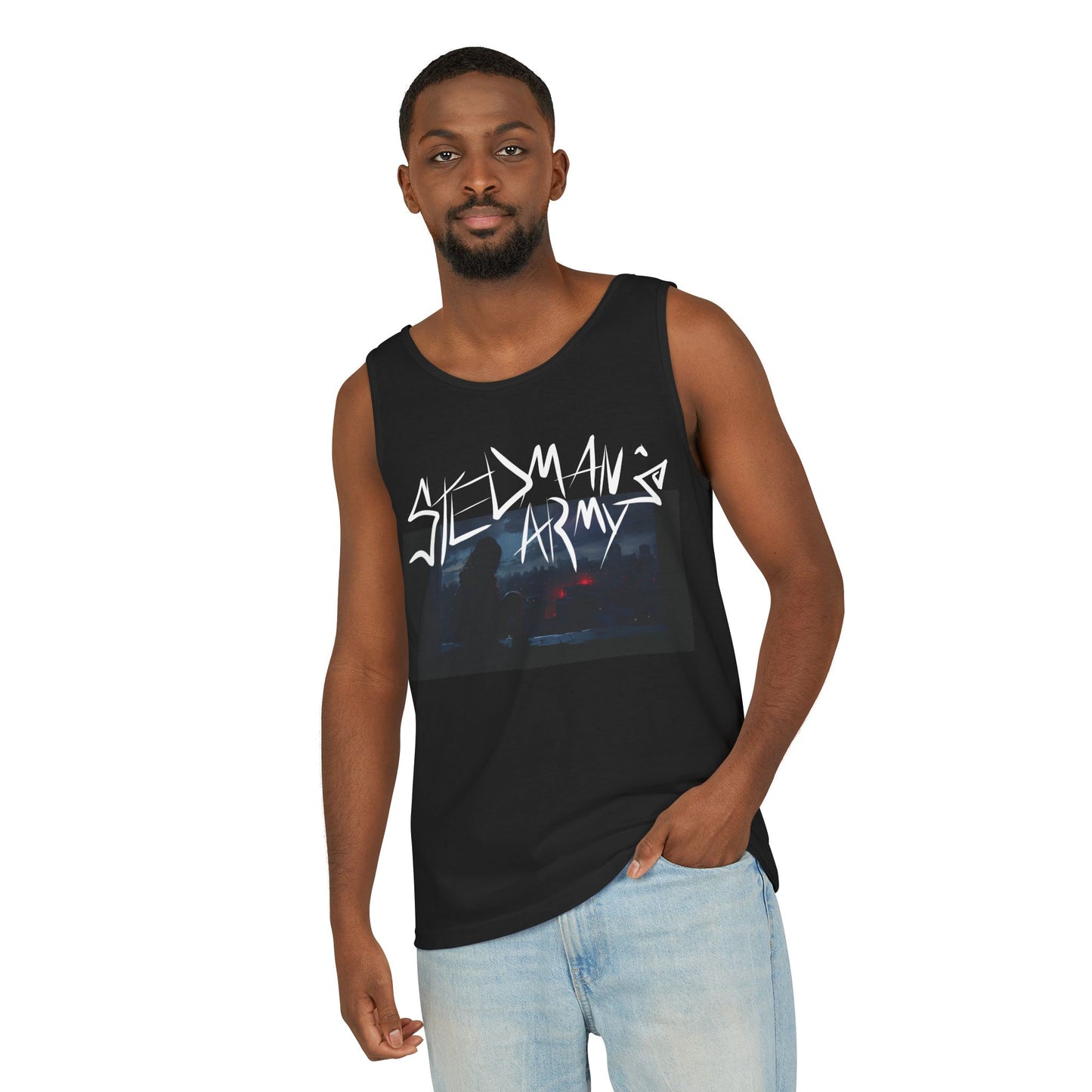 Stedman's Army - Unisex Garment-Dyed Tank Top