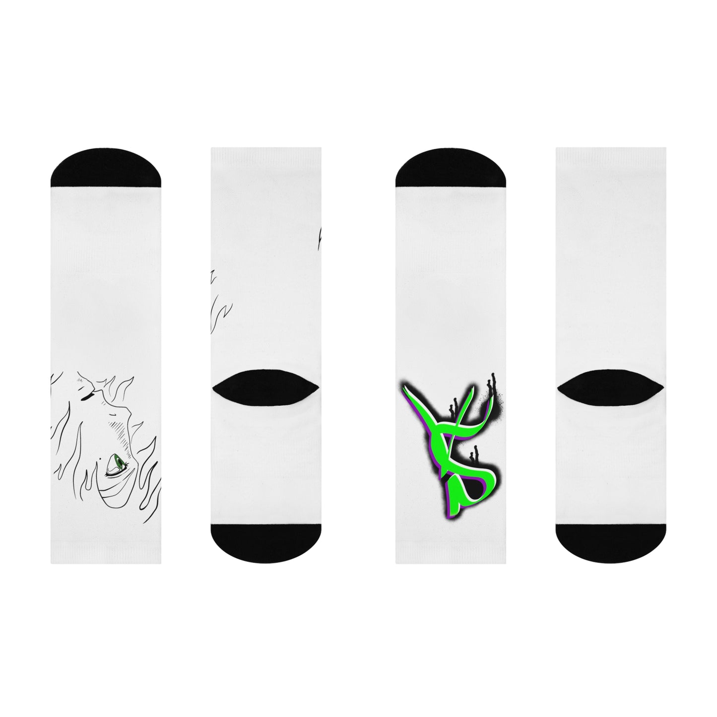 Stedman's Army - Cushioned Crew Socks - Perfect for Creative Souls