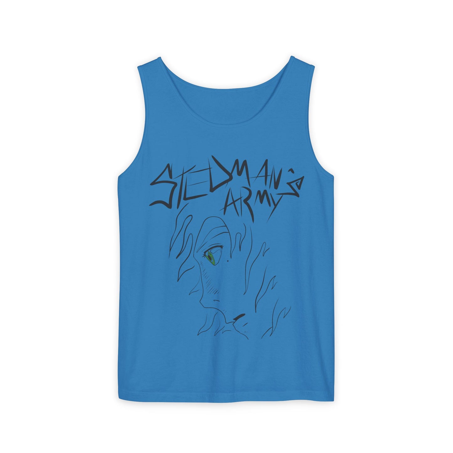 Stedman's Army - Unisex Garment-Dyed Tank Top