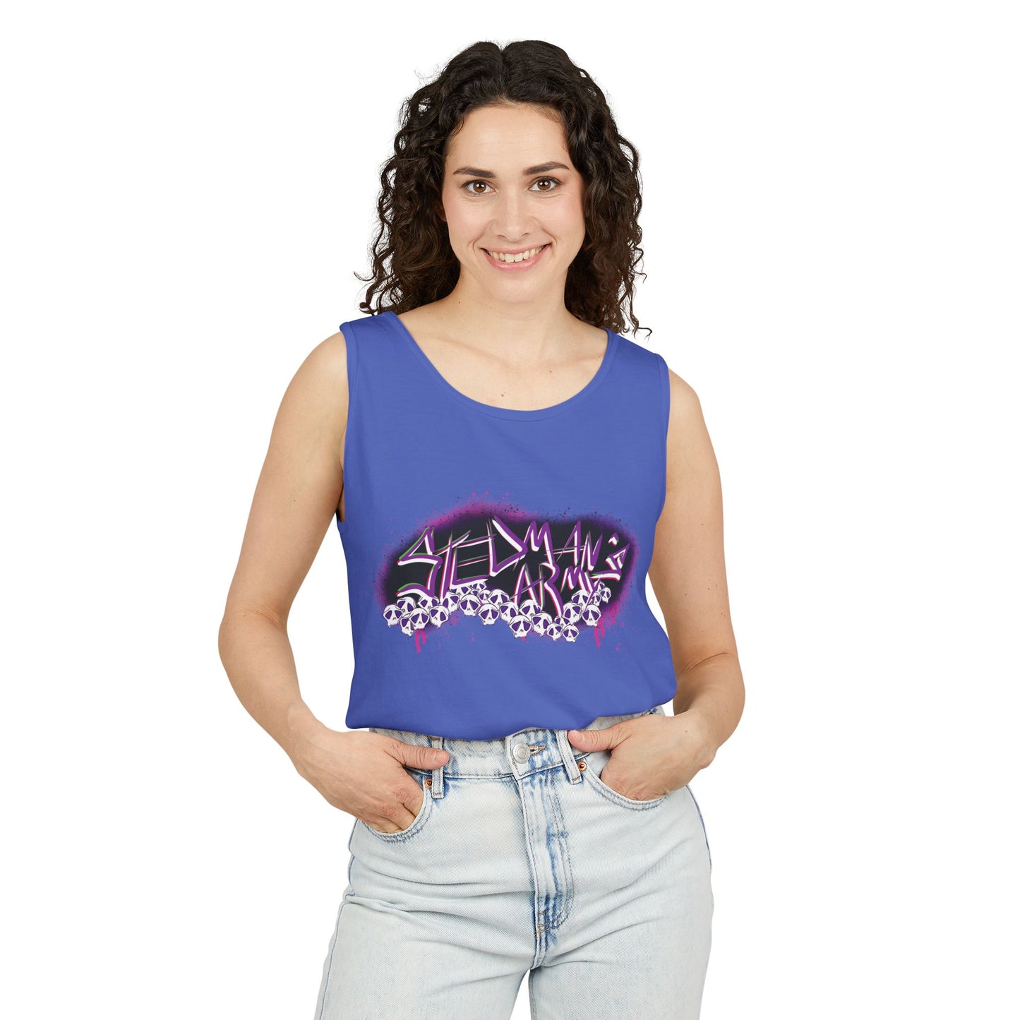 Stedman's Army - Unisex Garment-Dyed Tank Top
