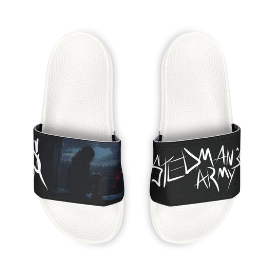 Stedman's Army Men's Sandals with Removable Strap, Casual Beach Footwear, Perfect for Summer, Pool Parties, Travel, Gifts
