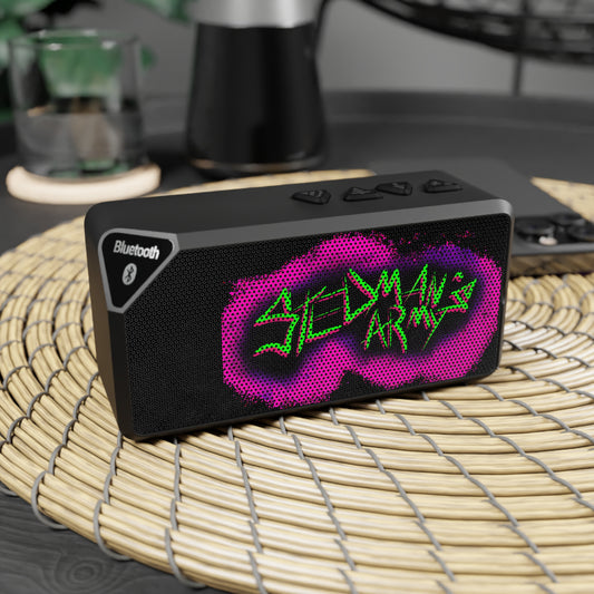 Stedman's Army Bluetooth Speaker - Portable Wireless Sound, Party Essential, Home Decor, Gift for Music Lovers, Sleek Design