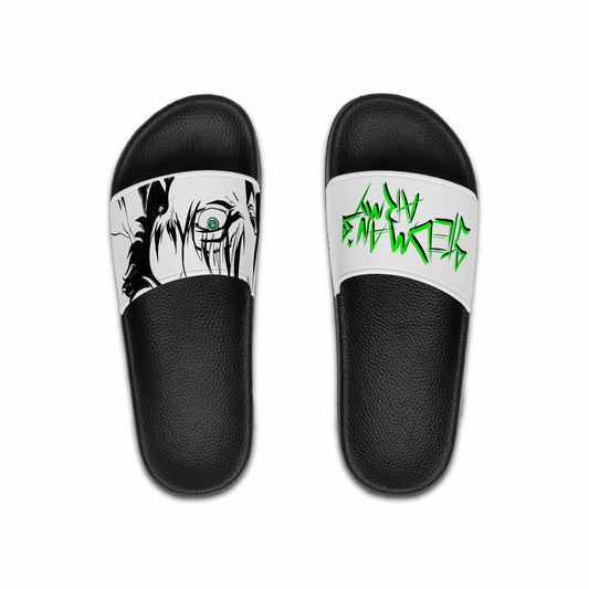 Stedman's Army Men's Slide Sandals - Unique Graphic Design for Casual Wear, Summer Footwear, Trendy Beach Slides, Comfortable Slip-Ons, Gift for Him