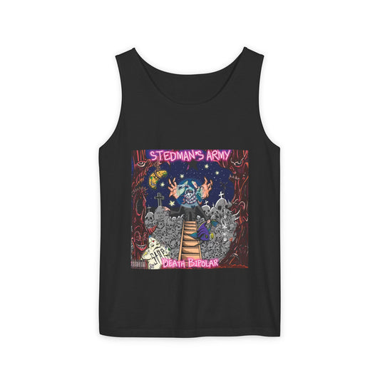 Stedman's Army "Up In Smoke"- Unisex Garment-Dyed Tank Top