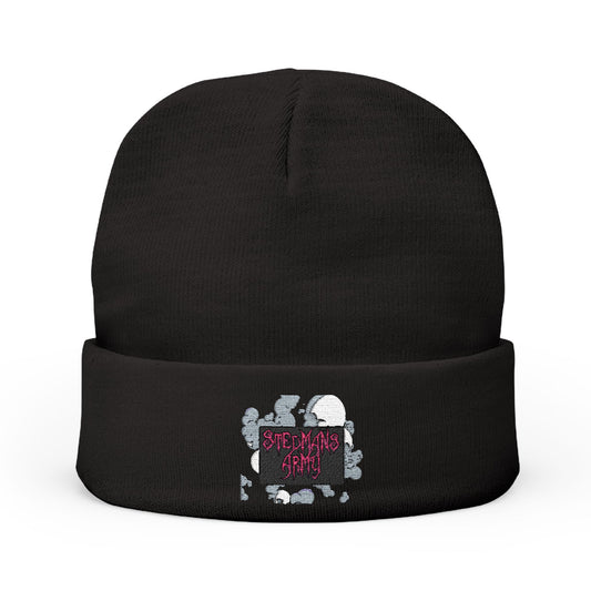 Stedman's Army "Up In Smoke" Embroidered Beanie - Knit Hat