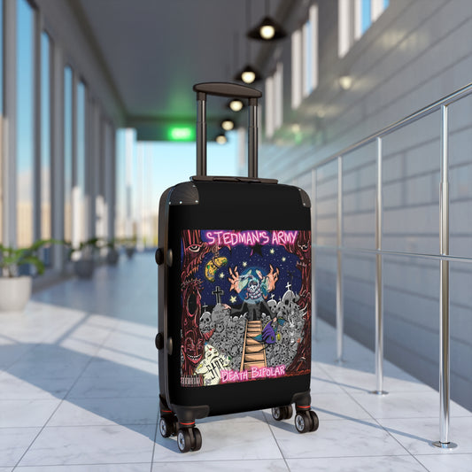Stedman's Army "Death Bipolar"- Travel Suitcase - Stedman's Army Design